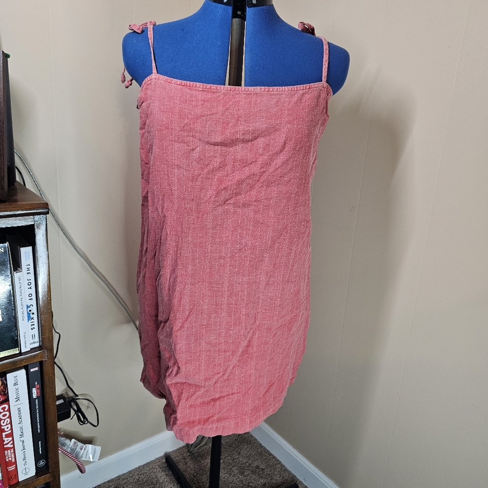 Urban Outfitters Urban Renewal Large Red Slip Dress